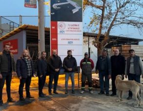 Karacaali İskelesi yapımına başlandı