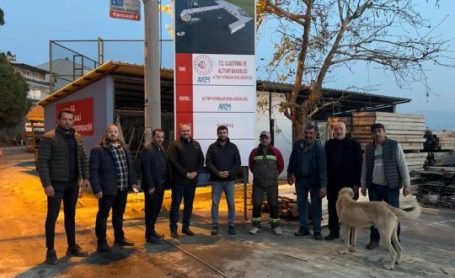 Karacaali İskelesi yapımına başlandı
